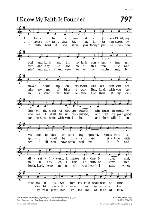 Christian Worship: Hymnal page 819