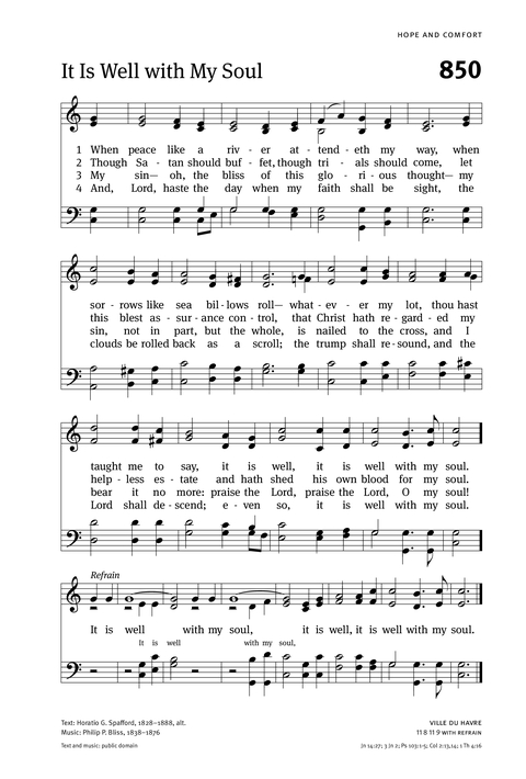 Christian Worship: Hymnal page 885