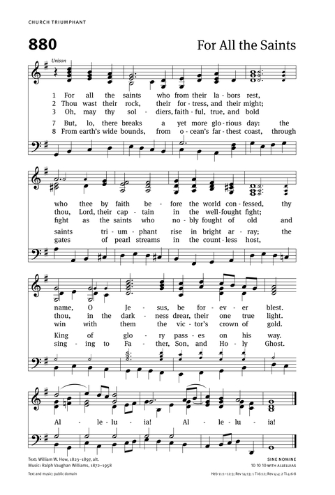 Christian Worship: Hymnal page 926