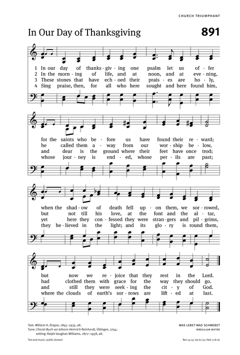 Christian Worship: Hymnal page 943