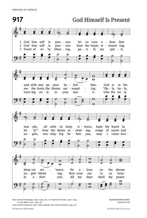 Christian Worship: Hymnal page 974