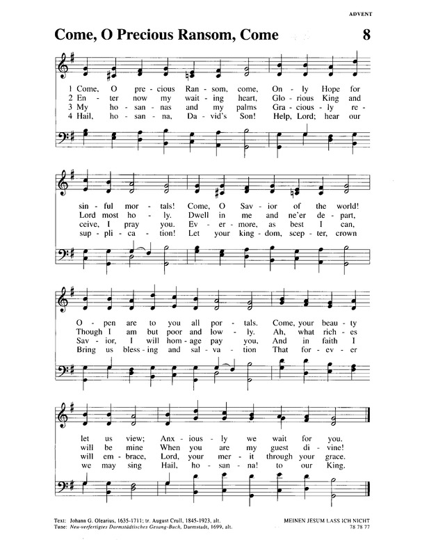 Christian Worship (1993): a Lutheran hymnal page 176