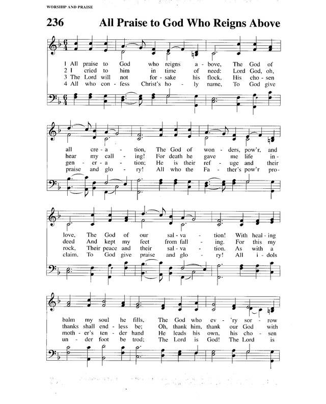 Christian Worship (1993): a Lutheran hymnal page 449