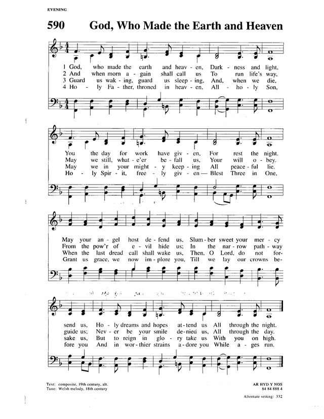 Christian Worship (1993): a Lutheran hymnal page 881