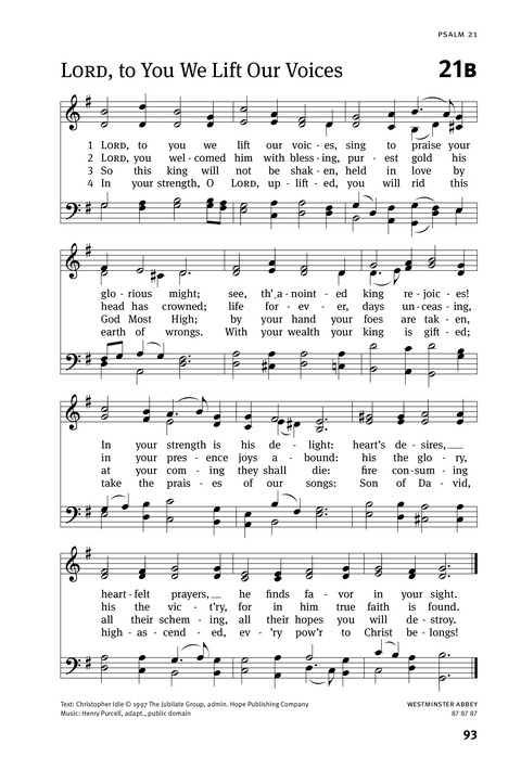 Christian Worship: Psalter page 93