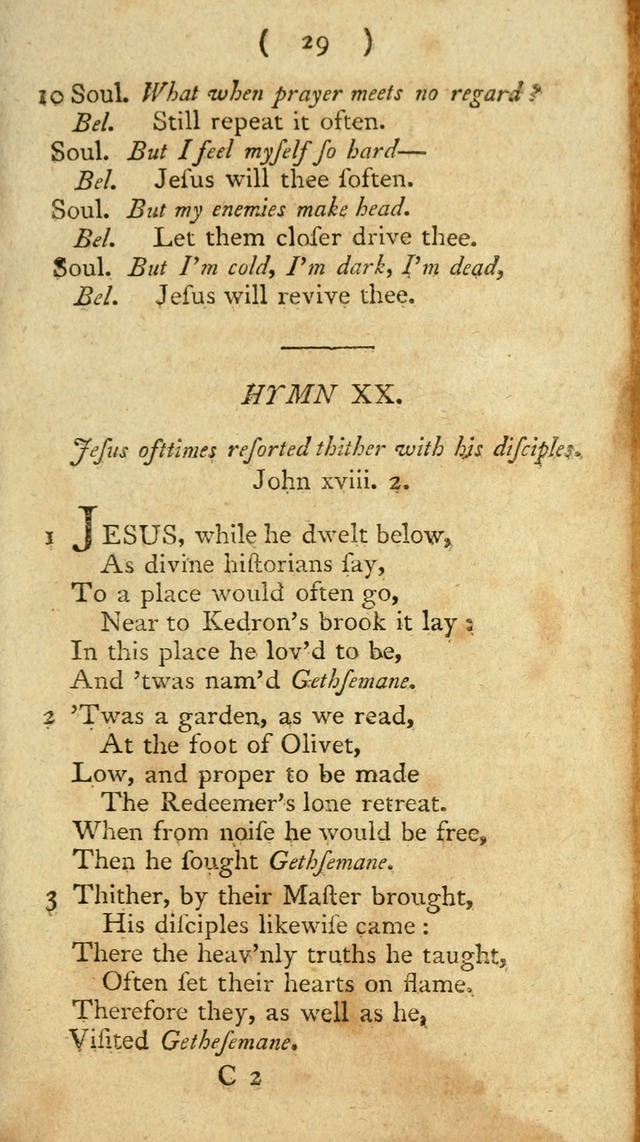 A Collection of Hymns for the use of Christians page 103