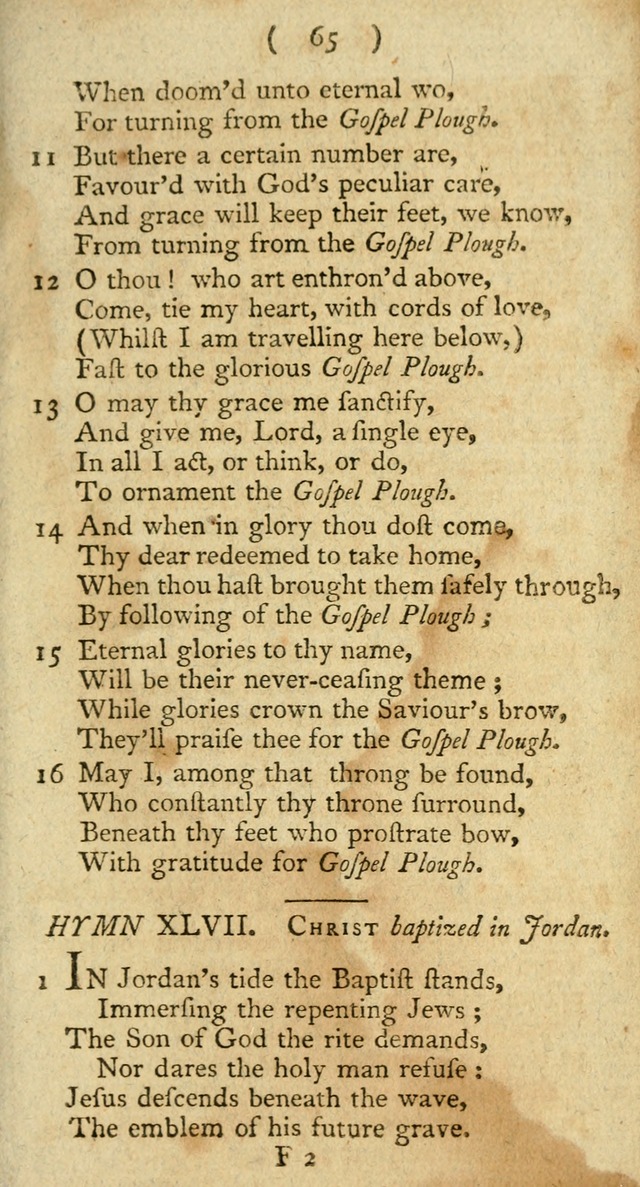 A Collection of Hymns for the use of Christians page 139