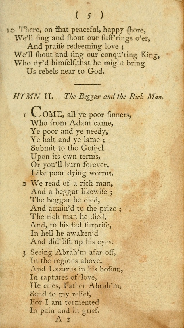 A Collection of Hymns for the use of Christians page 79