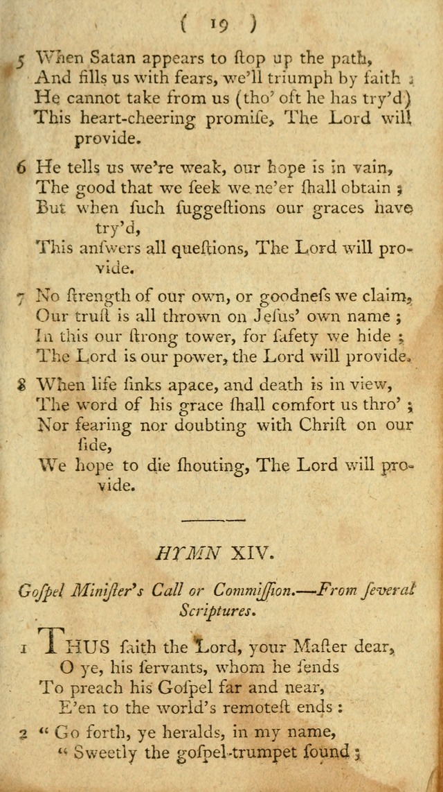 A Collection of Hymns for the use of Christians page 93