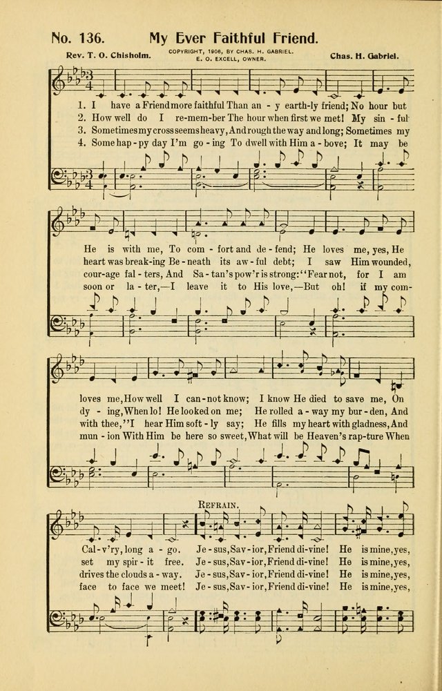 Diadems: a collection of religious songs, new and old, for the church and Sunday school page 136