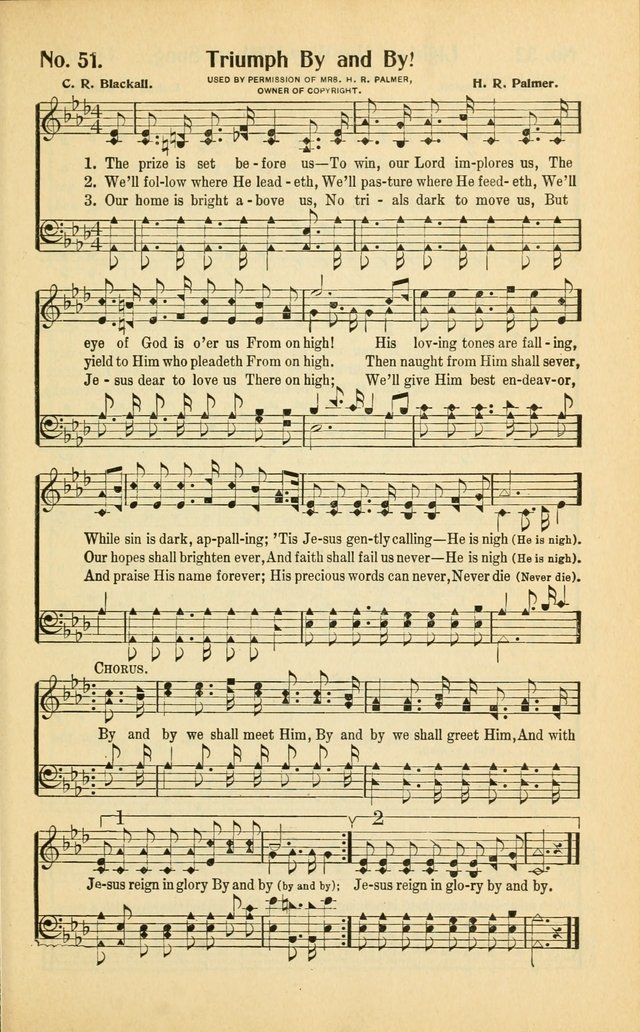 Diadems: a collection of religious songs, new and old, for the church and Sunday school page 51