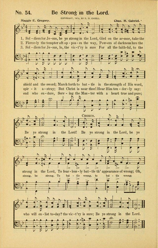 Diadems: a collection of religious songs, new and old, for the church and Sunday school page 54