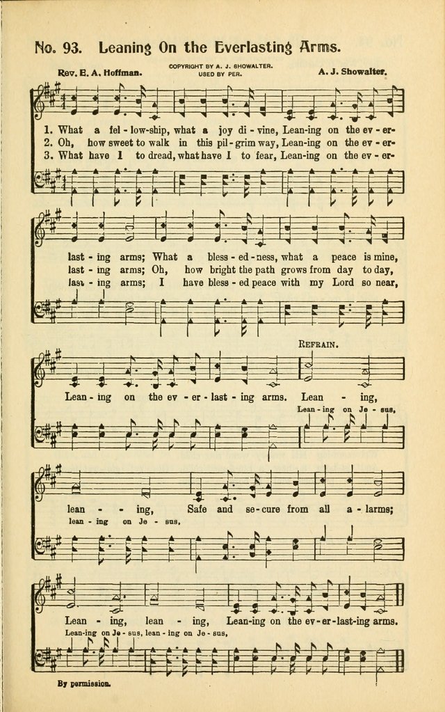 Diadems: a collection of religious songs, new and old, for the church and Sunday school page 93