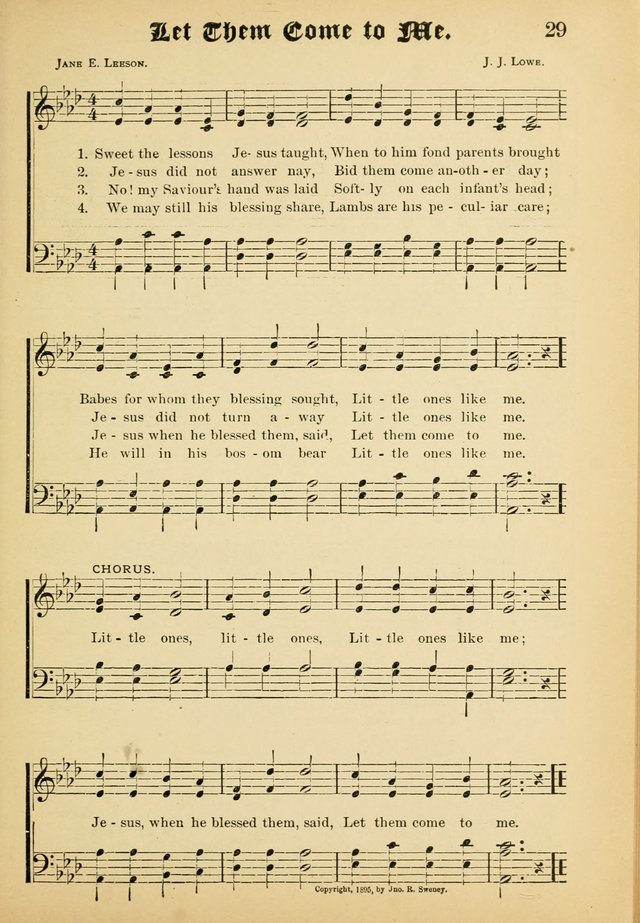 Dew Drops: comprising new songs, hymns, etc. for young singers page 27