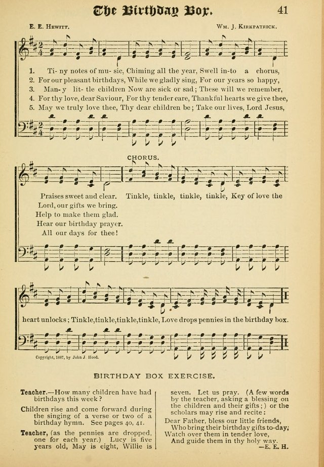 Dew Drops: comprising new songs, hymns, etc. for young singers page 39