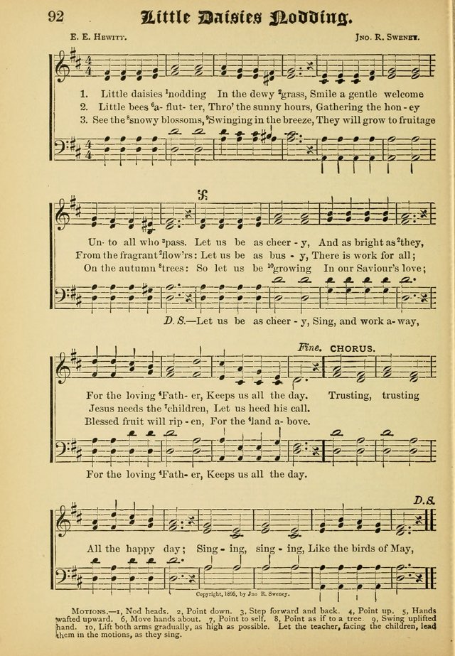 Dew Drops: comprising new songs, hymns, etc. for young singers page 90