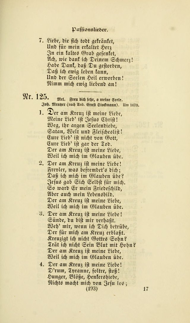 Deutsches Gesang- und Choralbuch: eine Auswahl geistlicher Lieder ... Neue, verbesserte und verhmehrte Aufl. page 190