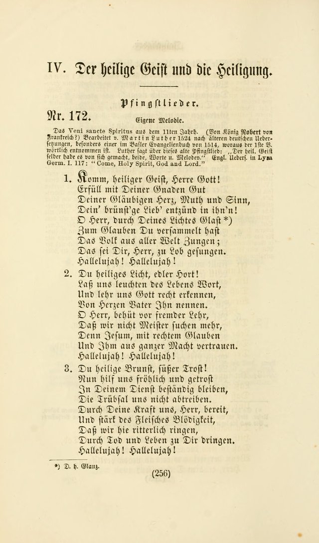 Deutsches Gesang- und Choralbuch: eine Auswahl geistlicher Lieder ... Neue, verbesserte und verhmehrte Aufl. page 253