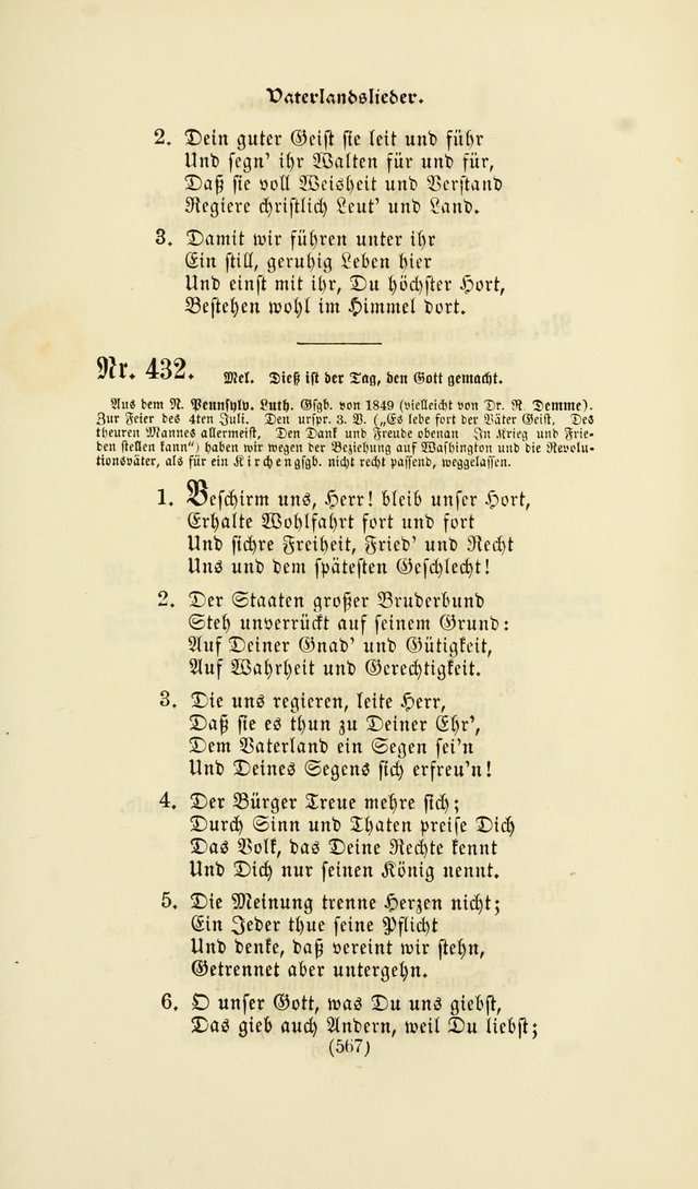 Deutsches Gesang- und Choralbuch: eine Auswahl geistlicher Lieder ... Neue, verbesserte und verhmehrte Aufl. page 564