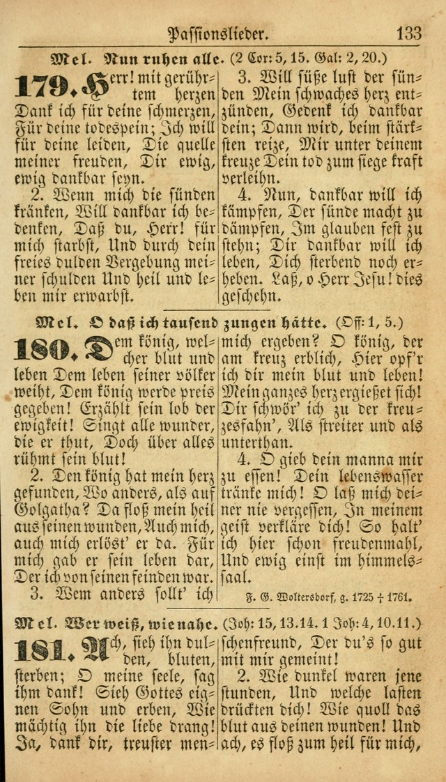 Deutsches Gesangbuch für die Evangelisch-Luterische Kirche in den Vereinigten Staaten: herausgegeben mit kirchlicher Genehmigung  page 133
