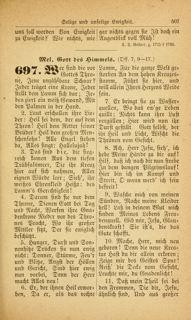 Deutsches Gesangbuch: für den Evangelisch-Lutherische Kirche in den Vereinigten Staaten herausgegen mit kirchlicher Genehmigung  page 561
