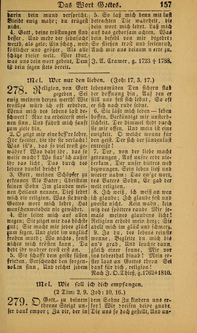 Deutsches Gesangbuch für die Evangelisch-Luterische Kirche in den Vereinigten Staaten: herausgegeben mit kirchlicher Genehmigung (22nd aufl.) page 159