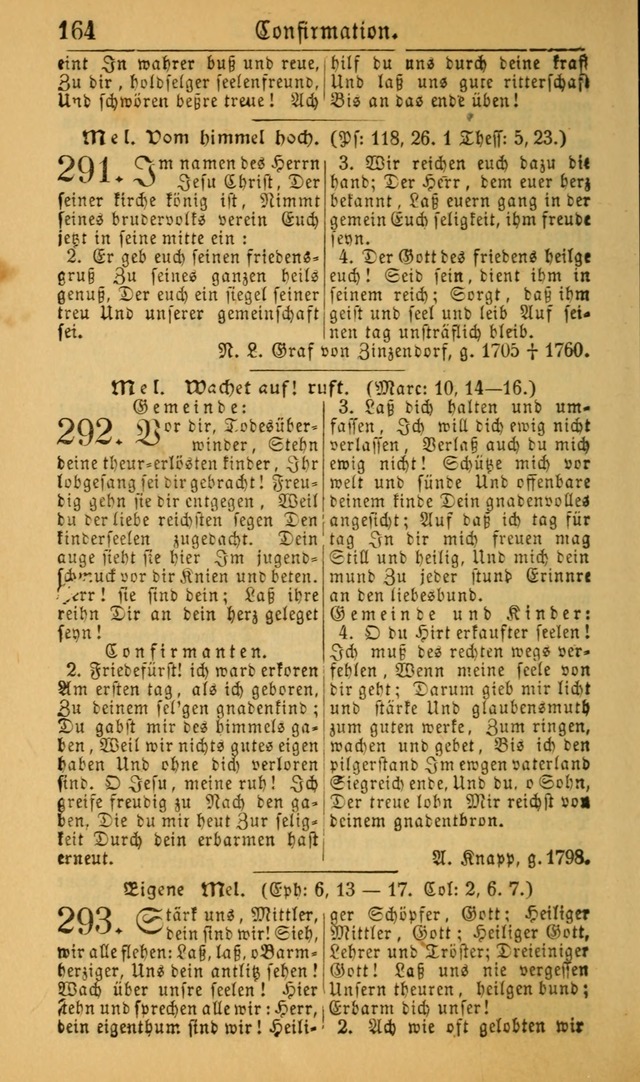 Deutsches Gesangbuch für die Evangelisch-Luterische Kirche in den Vereinigten Staaten: herausgegeben mit kirchlicher Genehmigung (22nd aufl.) page 166