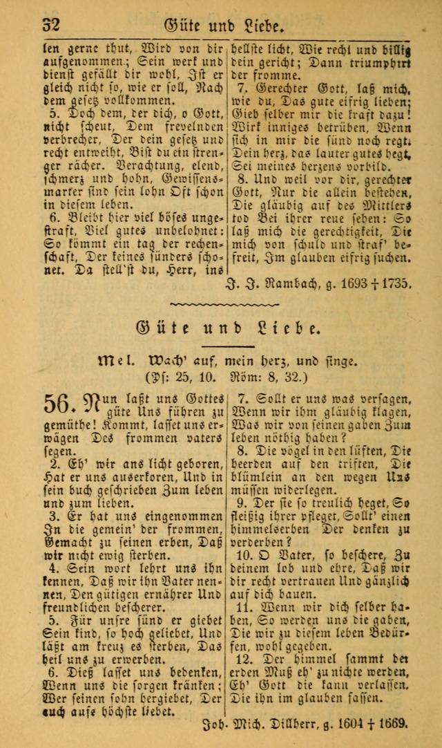 Deutsches Gesangbuch für die Evangelisch-Luterische Kirche in den Vereinigten Staaten: herausgegeben mit kirchlicher Genehmigung (22nd aufl.) page 32