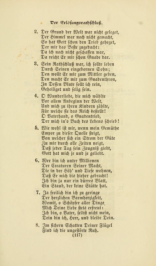 Deutsches Gesangbuch: eine auswahl geistlicher Lieder aus allen Zeiten der Christlichen Kirche page 114