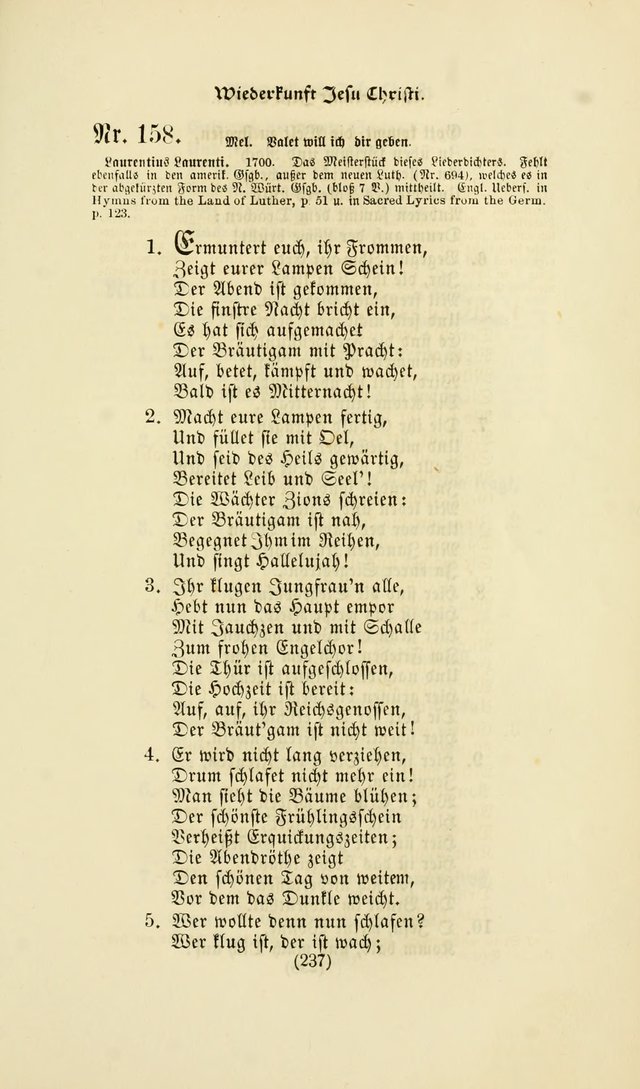 Deutsches Gesangbuch: eine auswahl geistlicher Lieder aus allen Zeiten der Christlichen Kirche page 234