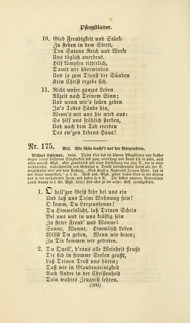 Deutsches Gesangbuch: eine auswahl geistlicher Lieder aus allen Zeiten der Christlichen Kirche page 257