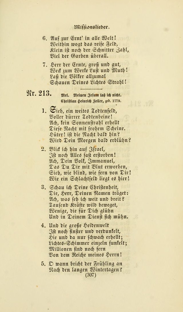 Deutsches Gesangbuch: eine auswahl geistlicher Lieder aus allen Zeiten der Christlichen Kirche page 304