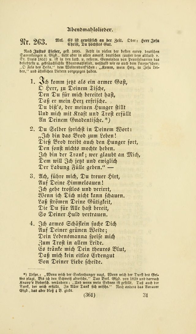 Deutsches Gesangbuch: eine auswahl geistlicher Lieder aus allen Zeiten der Christlichen Kirche page 358