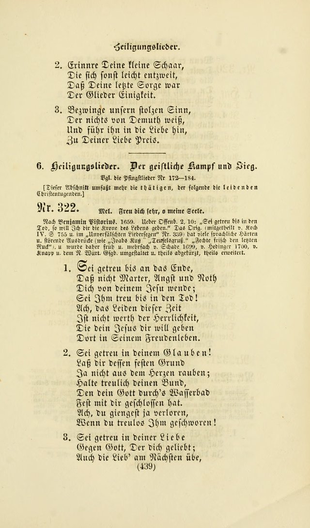 Deutsches Gesangbuch: eine auswahl geistlicher Lieder aus allen Zeiten der Christlichen Kirche page 436