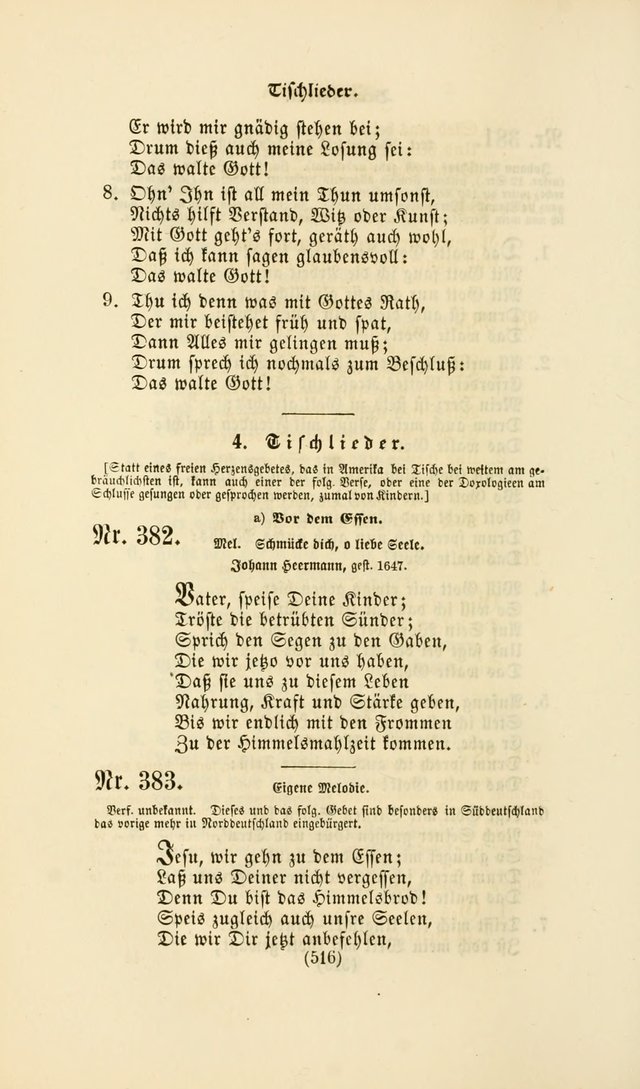 Deutsches Gesangbuch: eine auswahl geistlicher Lieder aus allen Zeiten der Christlichen Kirche page 513