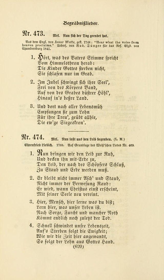 Deutsches Gesangbuch: eine auswahl geistlicher Lieder aus allen Zeiten der Christlichen Kirche page 617