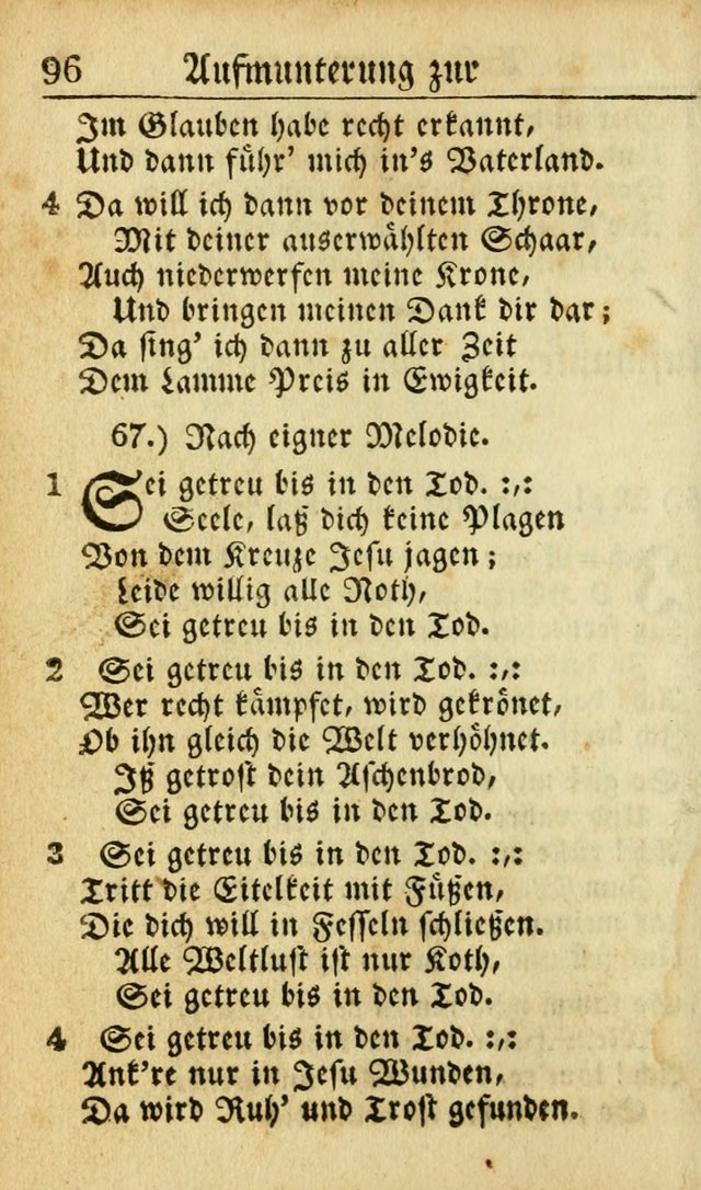 Die Geistliche Viole: oder, eine kleine Sammlung alter und neuer Geistreicher Lieder. 7th ed. page 107