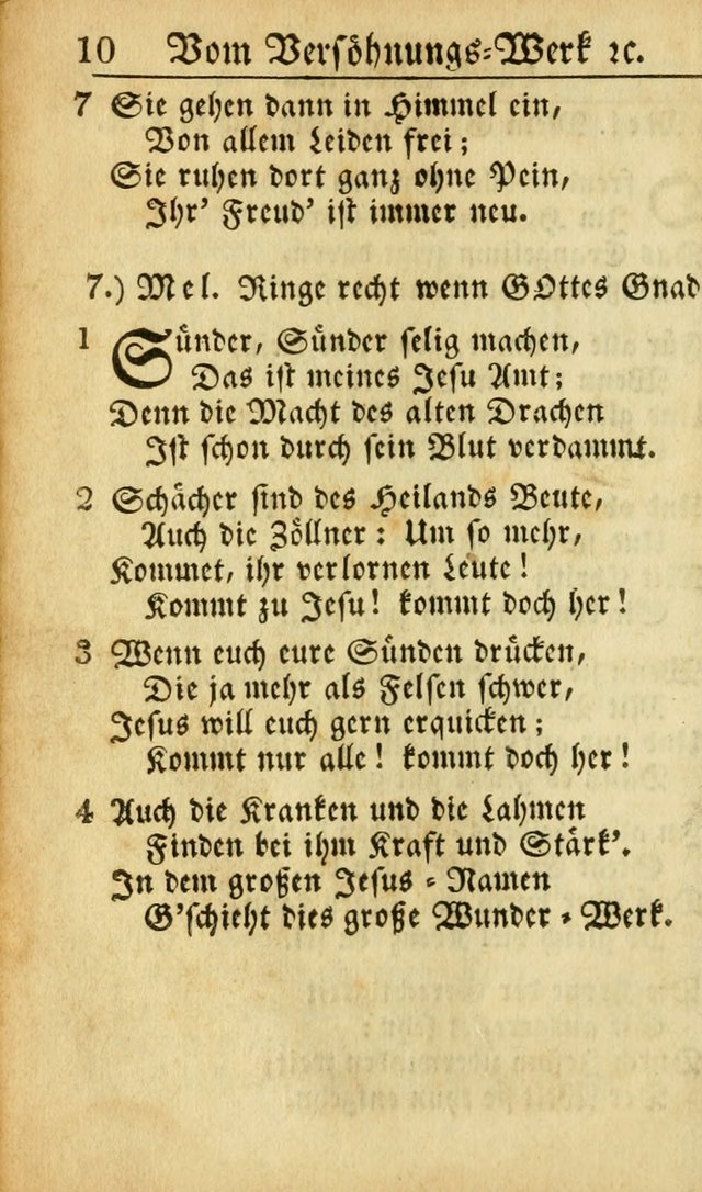 Die Geistliche Viole: oder, eine kleine Sammlung alter und neuer Geistreicher Lieder. 7th ed. page 21