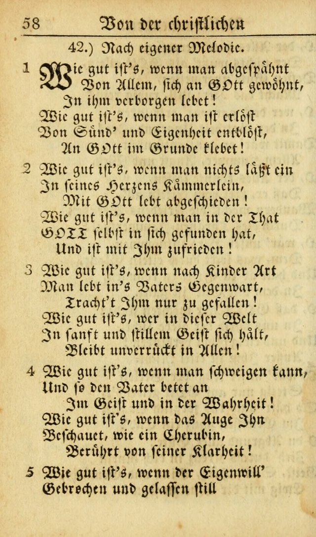 Die Geistliche Viole: oder, eine kleine Sammlung alter und neuer Geistreicher Lieder. 7th ed. page 69