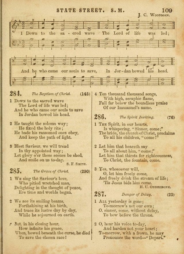 The Devotional Hymn and Tune Book: for social and public worship page 109