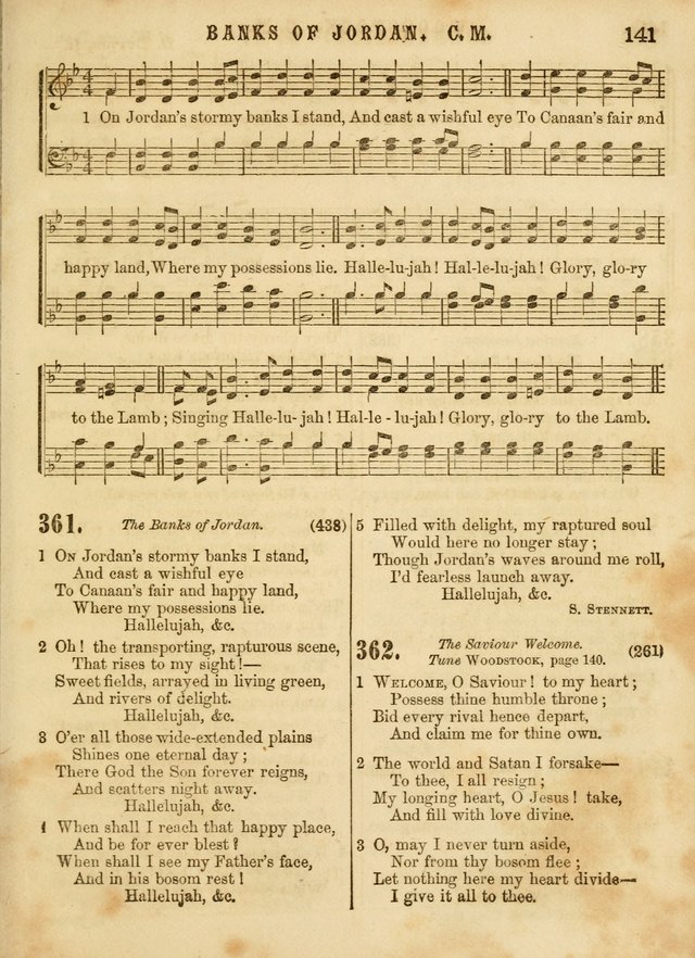 The Devotional Hymn and Tune Book: for social and public worship page 141