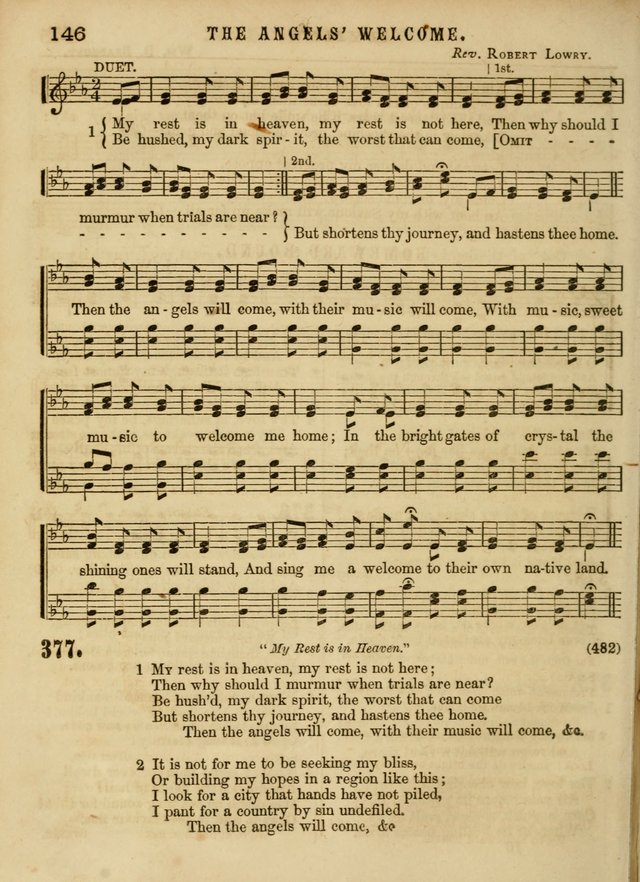 The Devotional Hymn and Tune Book: for social and public worship page 146