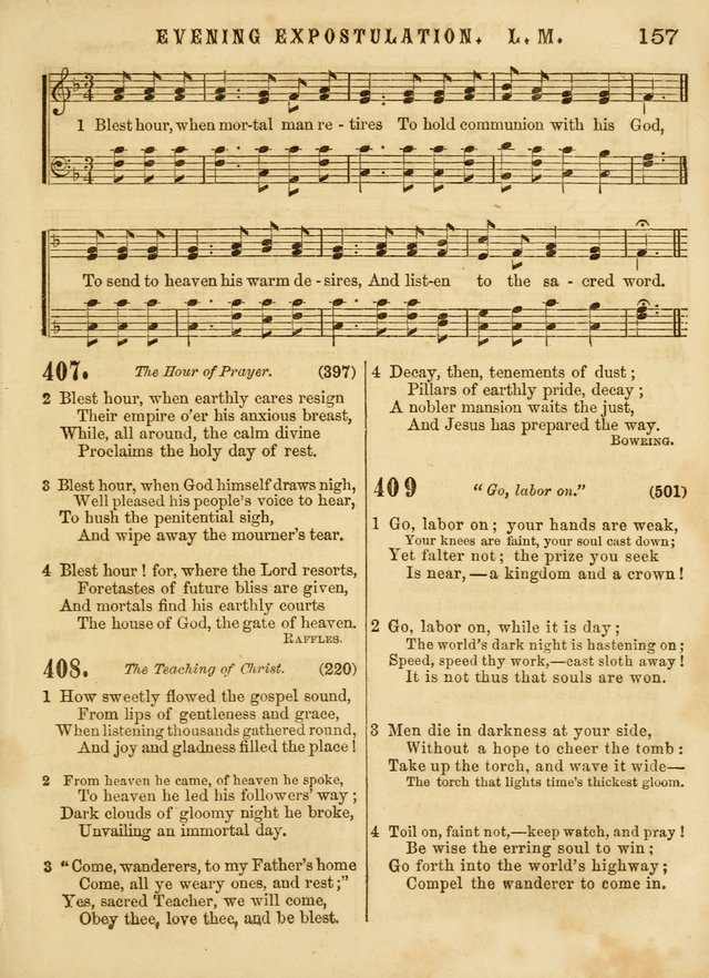 The Devotional Hymn and Tune Book: for social and public worship page 157