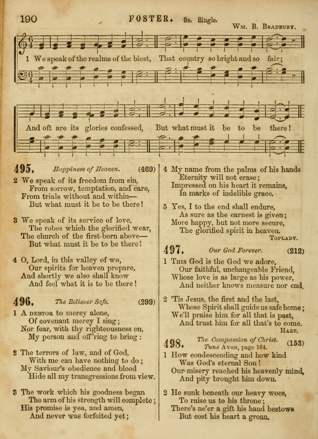 The Devotional Hymn and Tune Book: for social and public worship page 190
