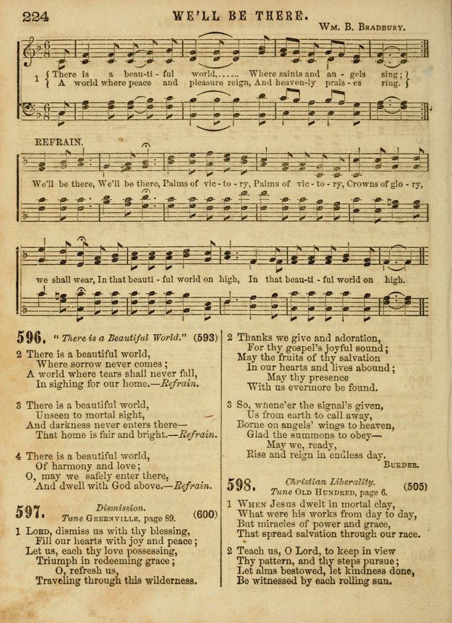 The Devotional Hymn and Tune Book: for social and public worship page 224