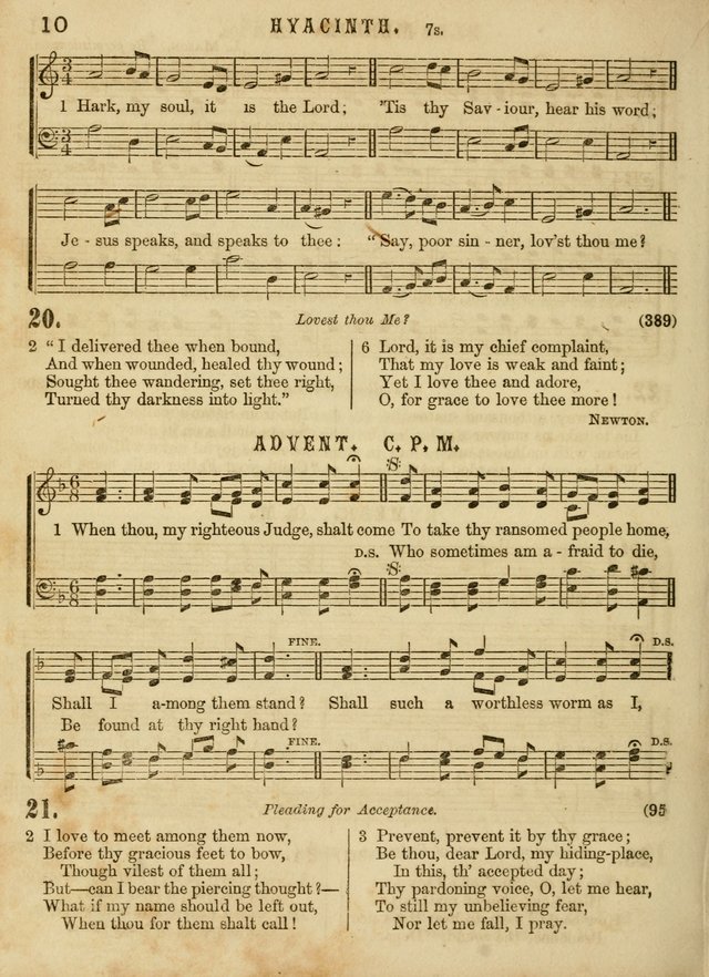 The Devotional Hymn and Tune Book: for social and public worship page 250