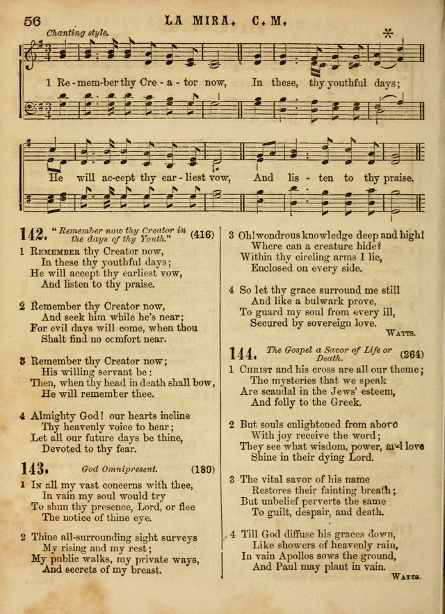 The Devotional Hymn and Tune Book: for social and public worship page 56
