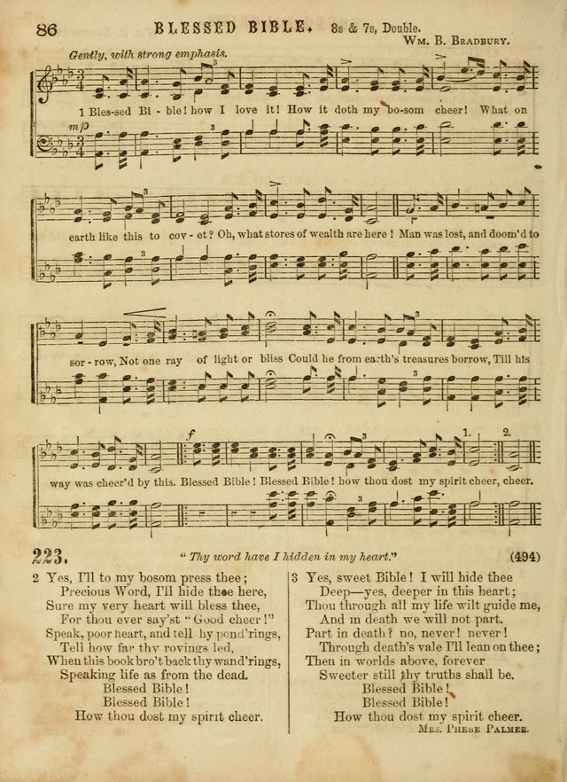 The Devotional Hymn and Tune Book: for social and public worship page 86