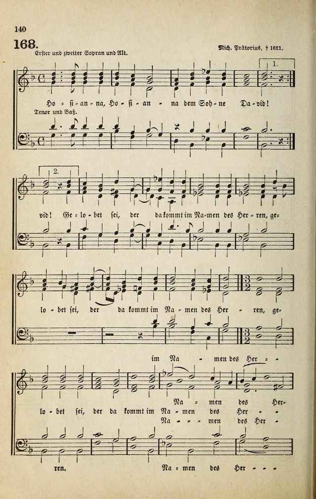 Deutsches Liederbuch: Sammlung von Chorälen und Liedern für Schule und Haus page 140