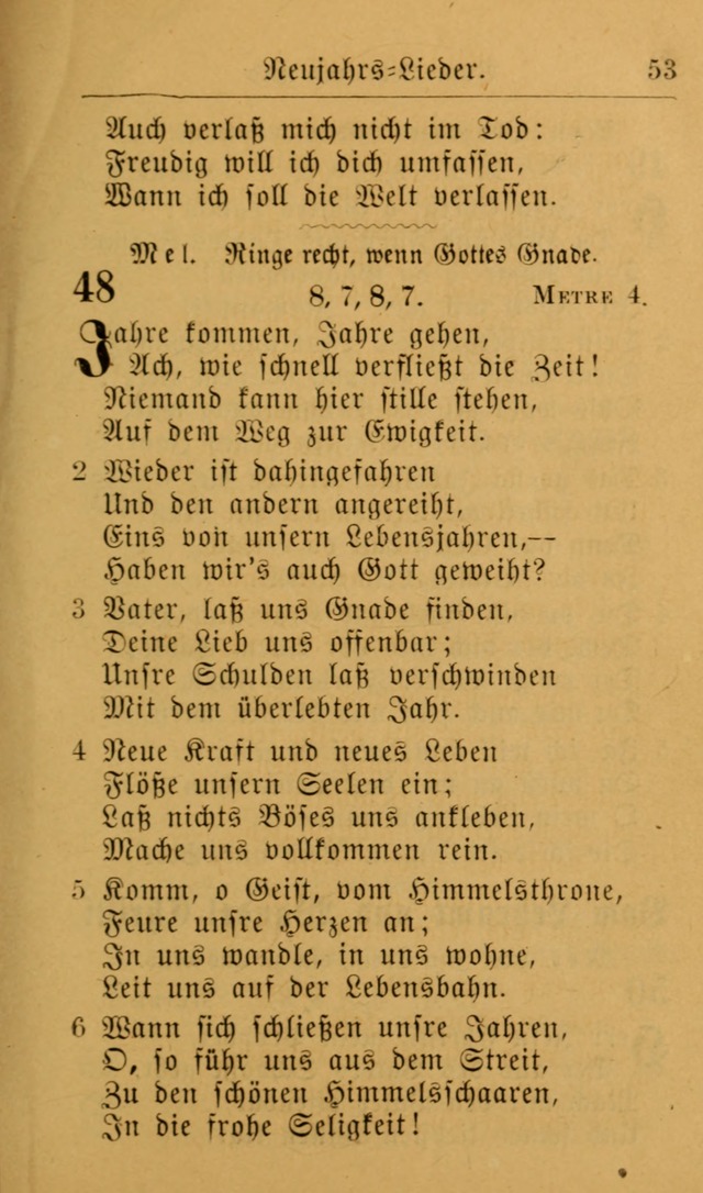Die allgemeine Lieder-Sammlung zum privat und öffentlichen Gottes-Dienst: mit fleiß zusammengetragen (2nd Aufl.) page 53